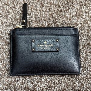 Kate Spade Black Key & Card Holder